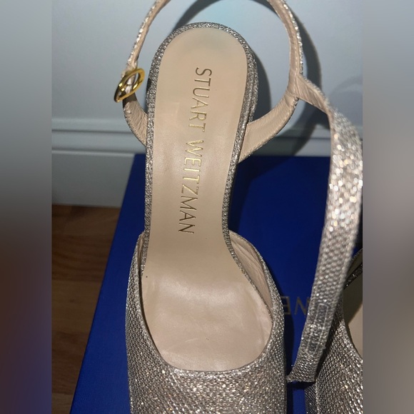 Stuart Weitzman Skyhigh 145 platform pump rose gold - Picture 6 of 15